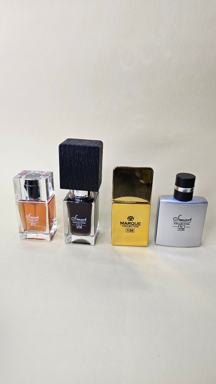 ۴ عدد ادکلن ۲۵میل اماراتی (الورهوم اسپرت بلک افغان وان میلیون دیورهوم اینتنس)