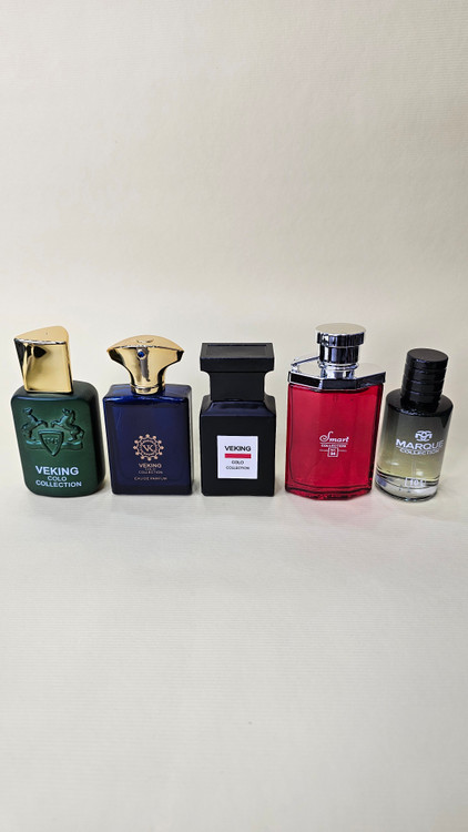 پک ادکلن ۲۵میل ۵ عددی مردانه شامل فاکینگ فبیولس مارلی هالتان امواج اینترلود ساواج دیور دانهیل قرمز