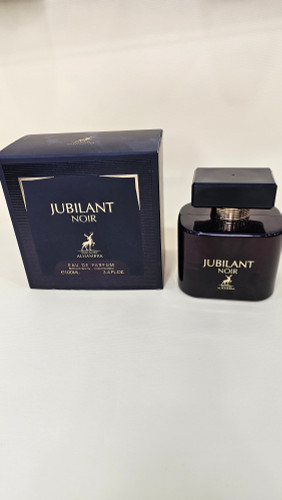 ادکلن الحمبرا مدل جوبیلنت نویر رایحه ورساچه کریستال نویر