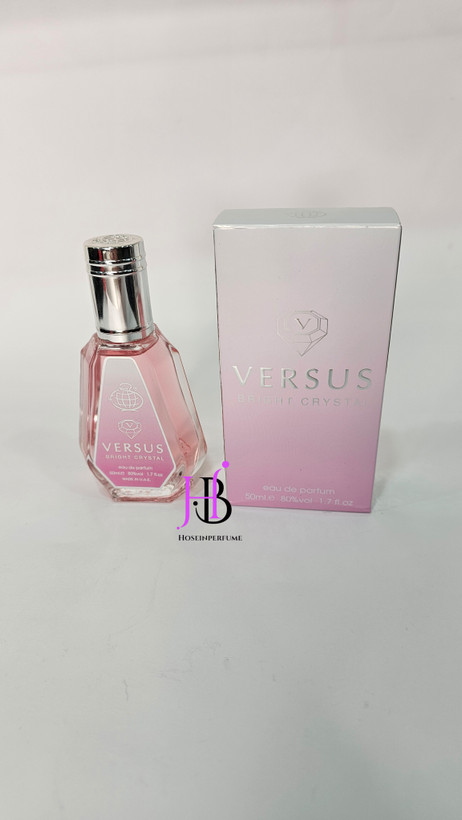 ادکلن 50 میل فراگرنس ورد ورسوز برایت کریستال مشابه رایحه ورساچه برایت کریستال