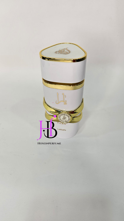 ادکلن زنانه لطافه مدل یارا موی Yara Moi (سفید) رایحه مارک جاکوبز پرفکت اینتنس