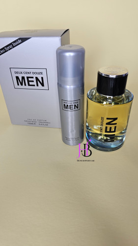 عطر ادکلن فراگرنس ورد دیوکس سنت دوز من (مشابه کارولینا هررا 212 مردانه) | Fragrance World Deux Cent Douze Men