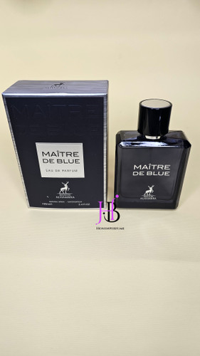 ادکلن الحمبرا مدل میتر د بلو رایحه بلو شنل