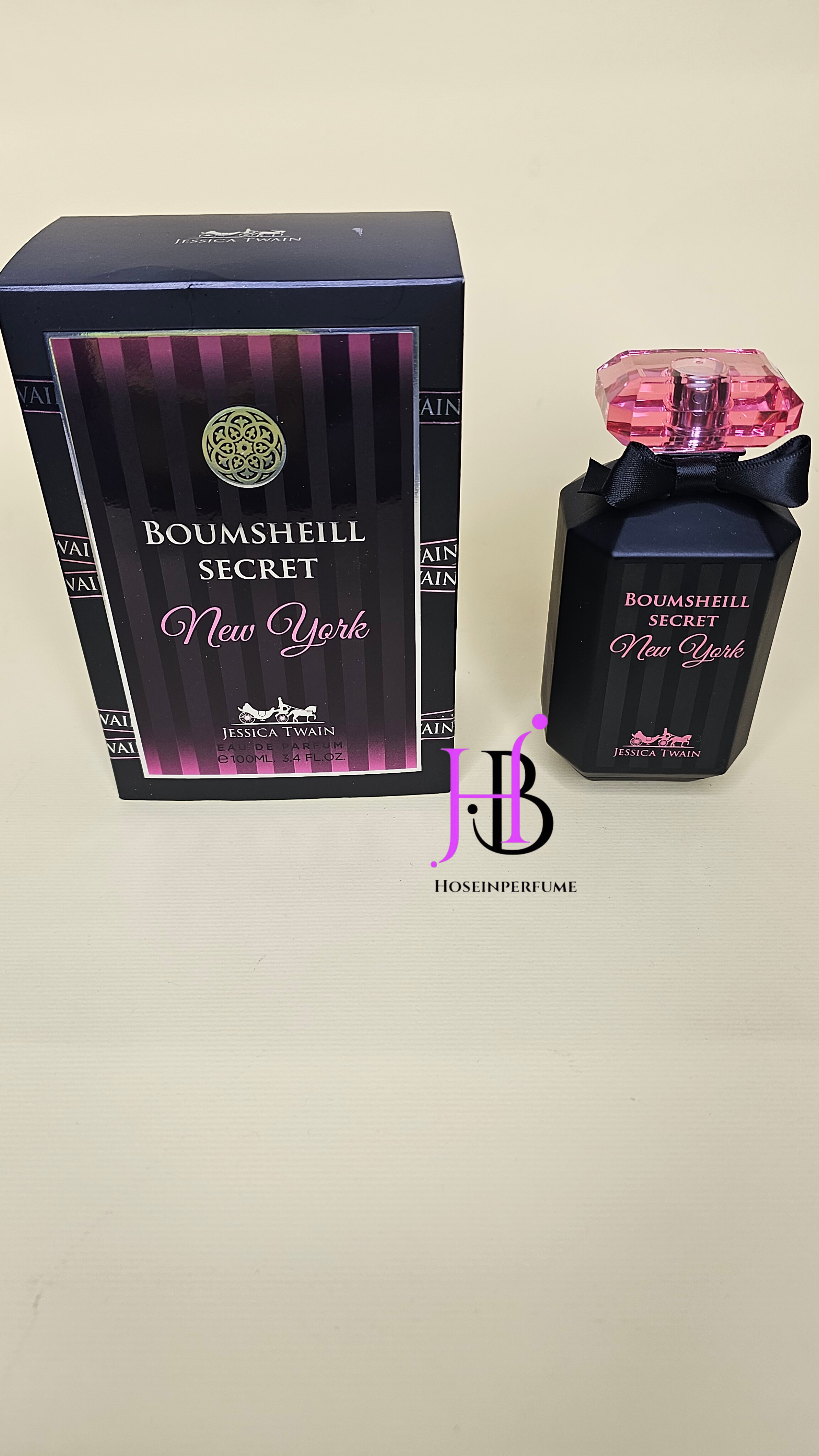 ادکلن جسیکا توین مدل بامشل سکرت نیویورک رایحه ویکتوریا سکرت بامب شل نیویورک