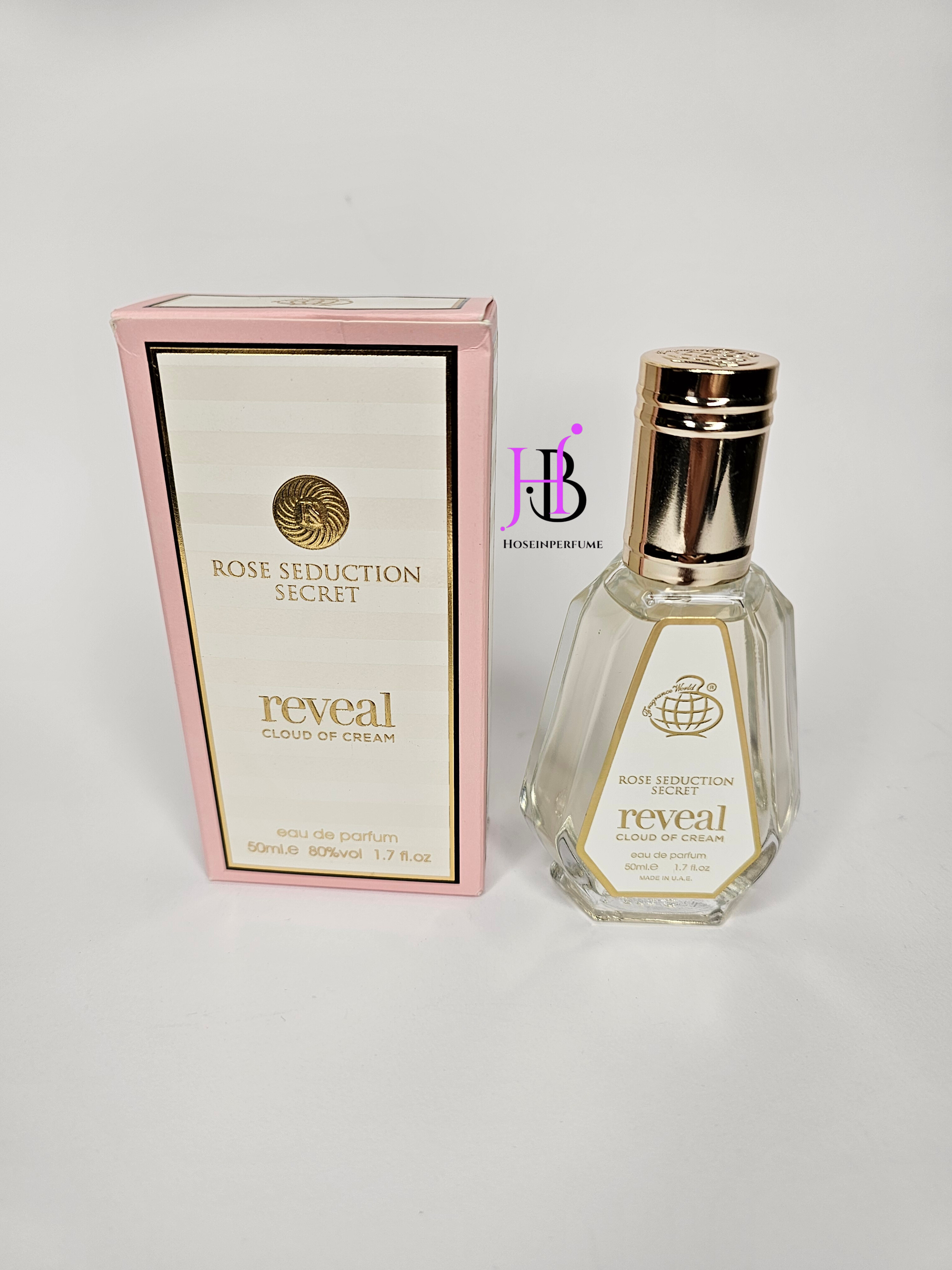 ادکلن 50 میل فراگرنس ورد مدل رز سداکشن سکرت رویال کلود آف کرم رایحه ویکتوریا سکرت تیس کرم کلاود