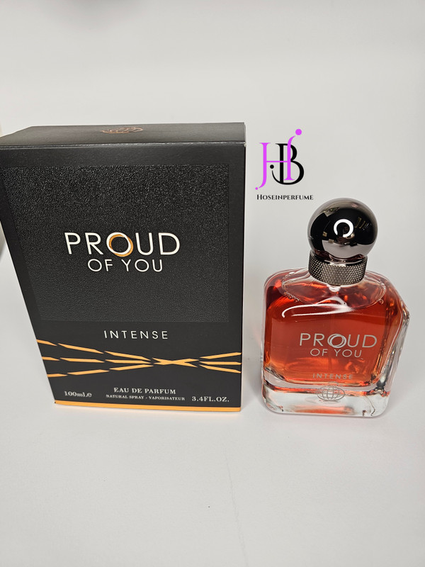 ادکلن فراگرنس ورد مدل پرود آف یو اینتنس رایحه جورجیو آرمانی امپریو آرمانی استرانگر ویت یو اینتنسلی