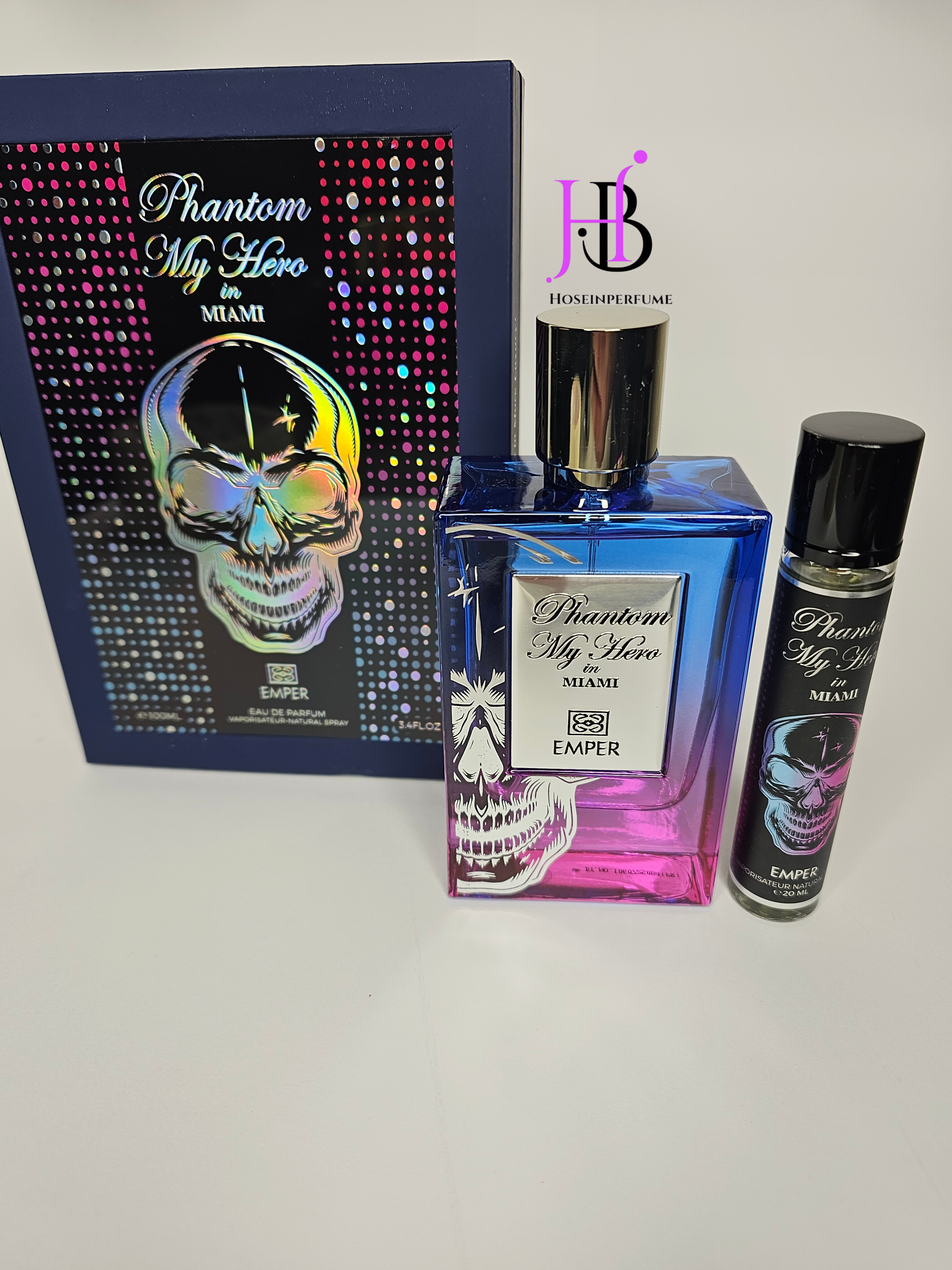 عطر ادکلن فانتوم مای هیرو میامی امپر Emper Phantom My Hero Miami نمای ۲