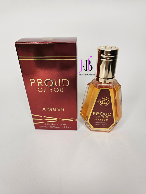 ادکلن 50 میل فراگرنس ورد مدل پرود آف یو آمبر رایحه آرمانی استرانگر ویت یو امبر