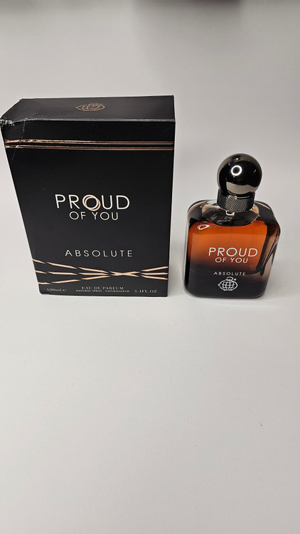 ادکلن فراگرنس ورد مدل پرود آف یو ابسولوت رایحه جورجیو آرمانی استرانگر ویت یو ابسولوتلی