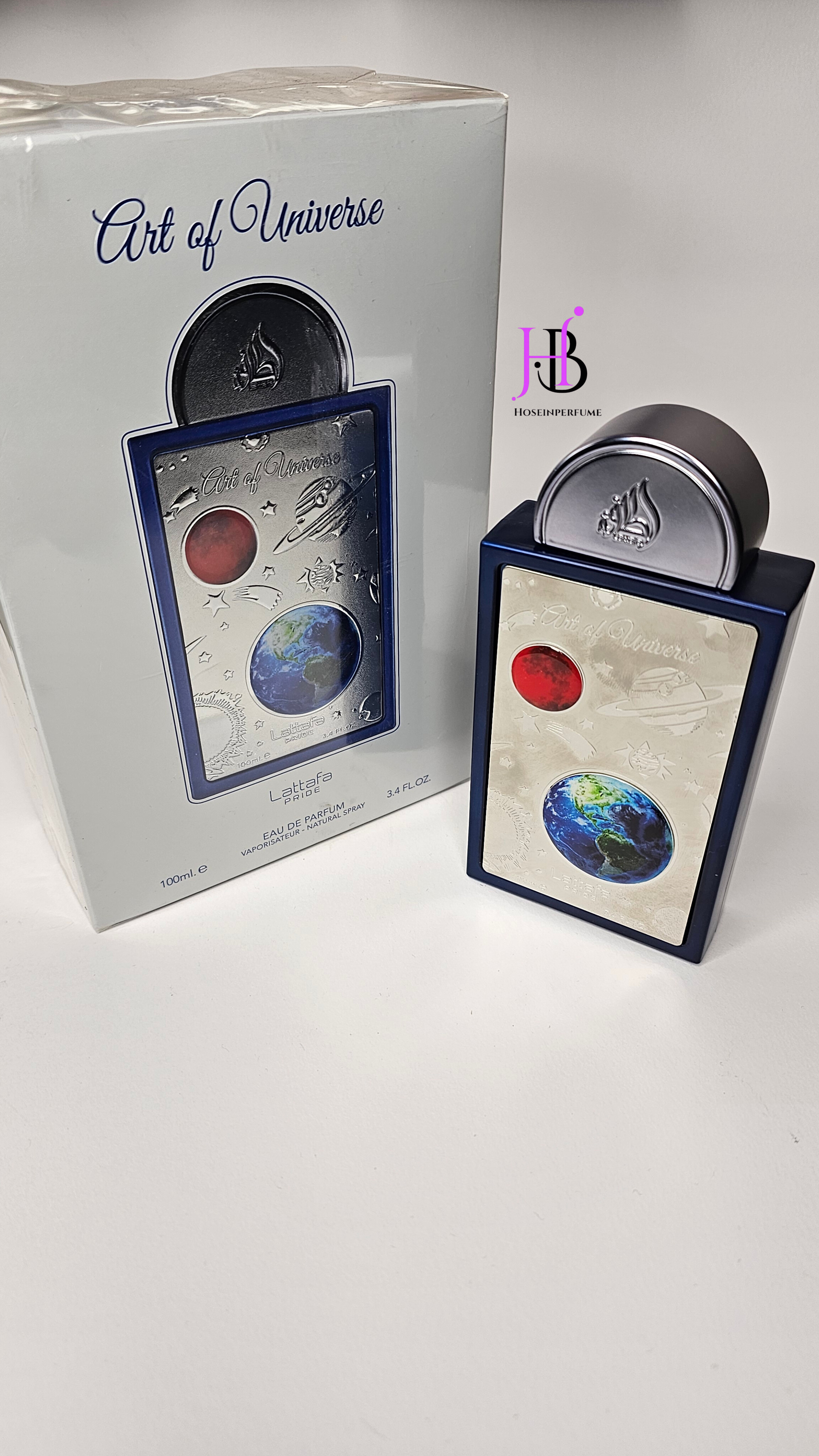 ادکلن آرت آف یونیورس Art of Universe لطافه مشابه رایحه ایکس نیهیلو بلو تالیسمان نمای ۲