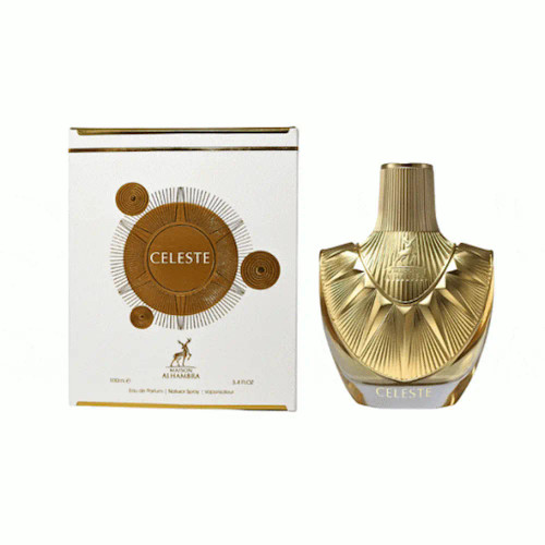 ادکلن زنانه شرکت الحمبرا مدل سلست رایحه ژان پل گوتیه دیواین