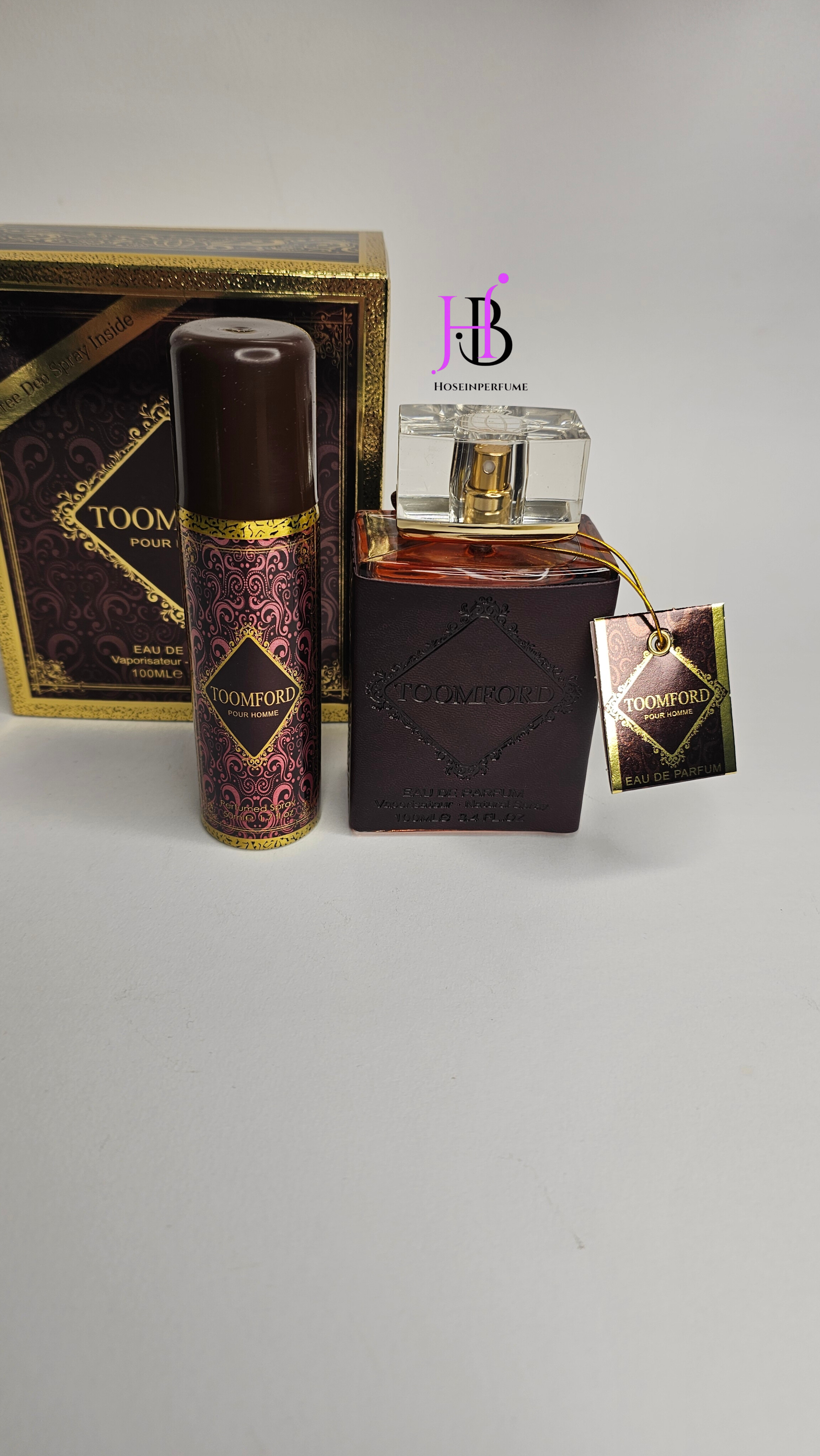 عطر ادکلن فرگرانس مدل تام فورد پور هوم مردانه همراه اسپری نمای ۲