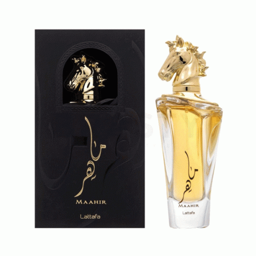 عطر ادکلن عربی لطافه مدل ماهر زنانه طلایی