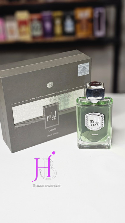 ادکلن لطافه مدل لیام Liam رایحه بی دی کی پارفومز گریس شارنل